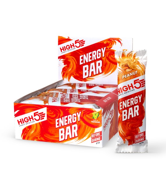 High5 Energy Bar Peanut baton energetyczny z orzechami ziemnymi 55 g