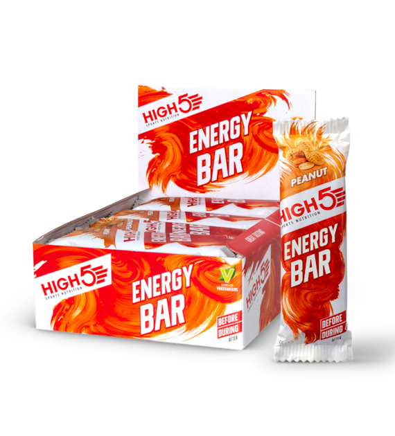 High5 Energy Bar Peanut baton energetyczny z orzechami ziemnymi 55 g