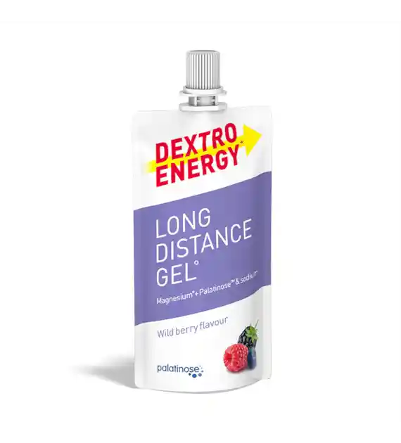 Dextro Energy Long Distance Gel Wild Berry jagodowy z magnezem i sodem 50 ml