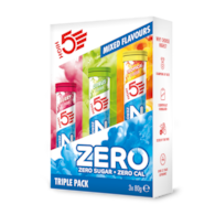 High5 Zero Electrolyte Sports Drink Triple Pack Berry, Citrus, Tropical - zestaw 3 napójów z elektrolitami 3 x 20 x 4 g