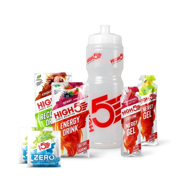 High5 Starter Nutrition Pack (zestaw żeli i napojów z bidonem)