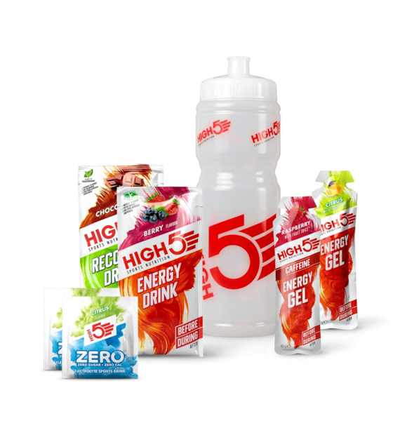 High5 Starter Nutrition Pack (zestaw żeli i napojów z bidonem)