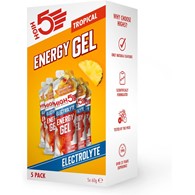 High5 Energy Gel Electrolyte Tropical x5 zestaw 5 żeli energetyczny z elektrolitami o smaku tropikalnym 60 g