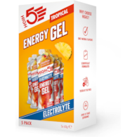 High5 Energy Gel Electrolyte Tropical x5 zestaw 5 żeli energetyczny z elektrolitami o smaku tropikalnym 60 g