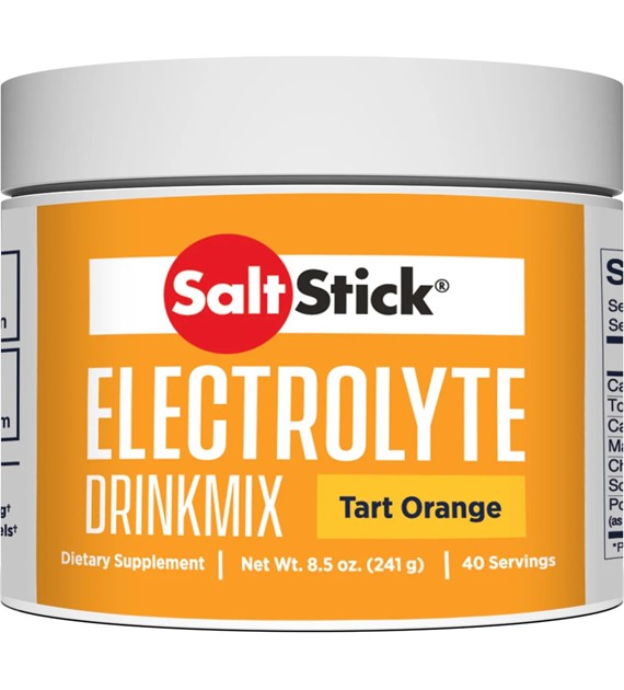 SaltStick DrinkMix Tart Orange napój z elektrolitami o smaku pomarańczowym puszka 40 porcji