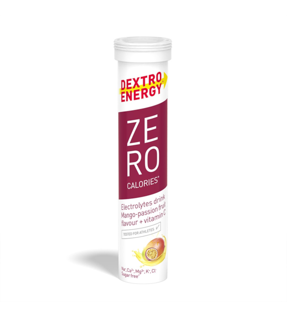 Dextro Energy Zero Calories Mango Passion Fruit mango marakuja z wit. C tuba 20 x 4,1 g