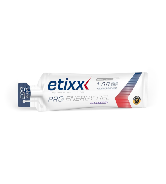 Etixx Pro Energy Gel Double Carb Blueberry (1:0,8 Carb Ratio) 60 ml