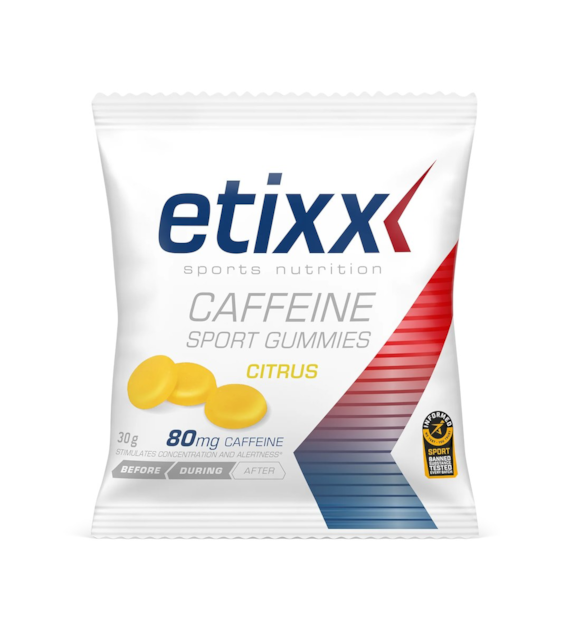 Etixx Sport Gummies + Caffeine Citrus 30 g
