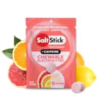 SaltStick Electrylote FastChews Citrus Burst + CAFFEINE saszetka 10 szt. pastylki do żucia