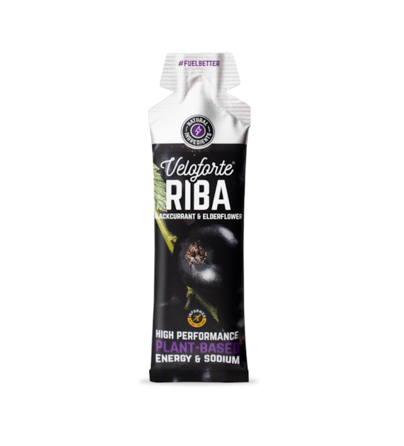 Veloforte Riba - żel energetyczny z czarną porzeczką i czarnym bzem 33g