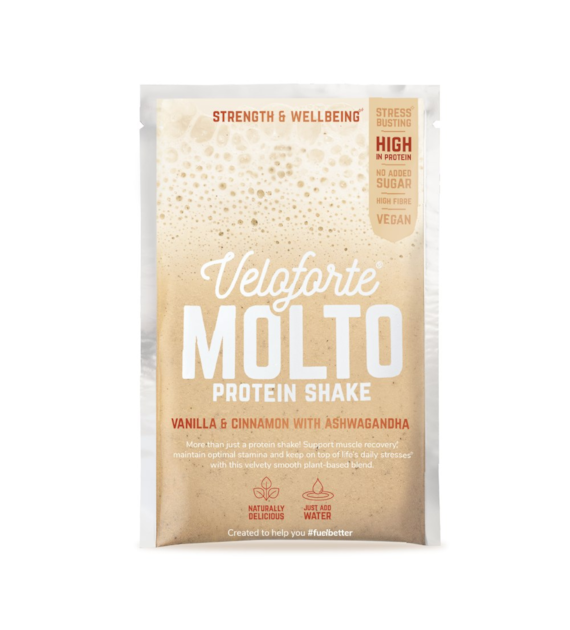 Veloforte Molto - napój białkowy w proszku z ashwagandą (wanilia-cynamon) 36 g