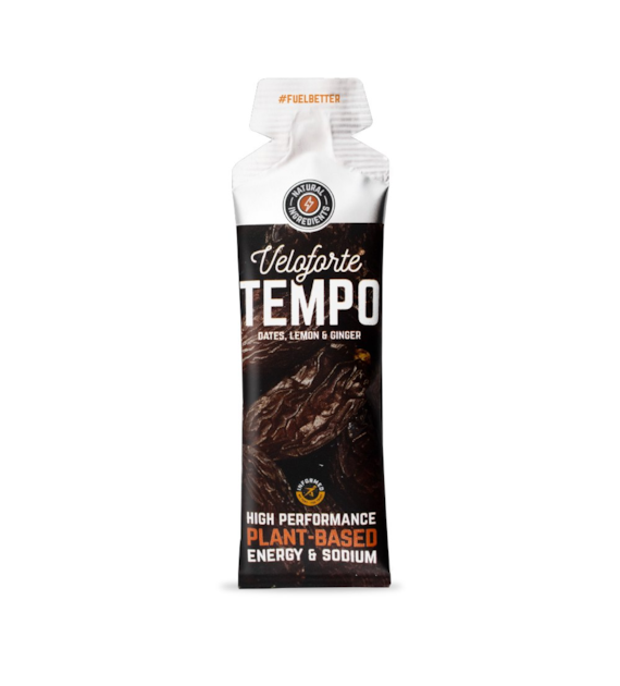 Veloforte Tempo - żel energetyczny z daktylami, cytryną i imbirem 33g