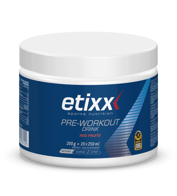 Etixx Pre-Workout Drink Red Fruits 200 g