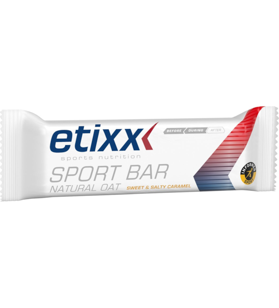 Etixx Natural Oat Bar Sweet en salty caramel 55 g