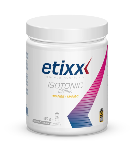Etixx Isotonic Drink Orange / Mango (2:1 Carb ratio) 1000 g