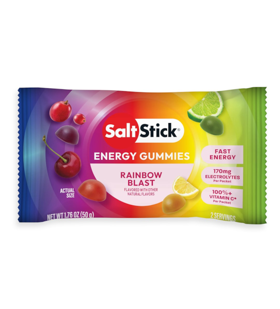 SaltStick Energy Gummies Rainbow Blast żelki energetyczne - saszetka 8 szt.